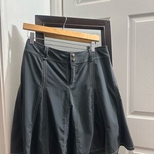 Athleta Black A-Line Skirt size 6